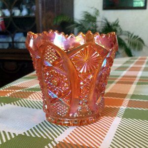 Vintage Imperial Carnival Glass Toothpick Holder